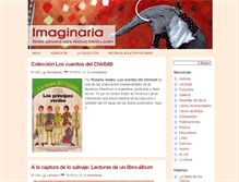 Tablet Screenshot of imaginaria.com.ar